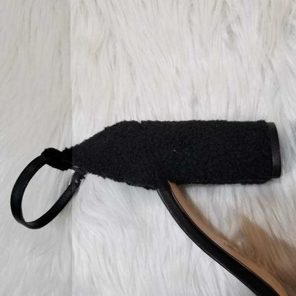 Call It Spring Black Chunky Heel Open Toe Sandals Adjustable Ankle Straps.8.5 - Picture 14 of 17